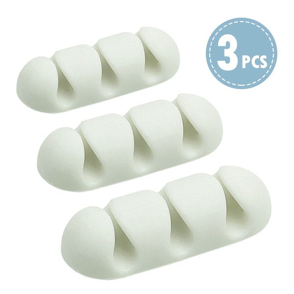 3PC White 3 Holes