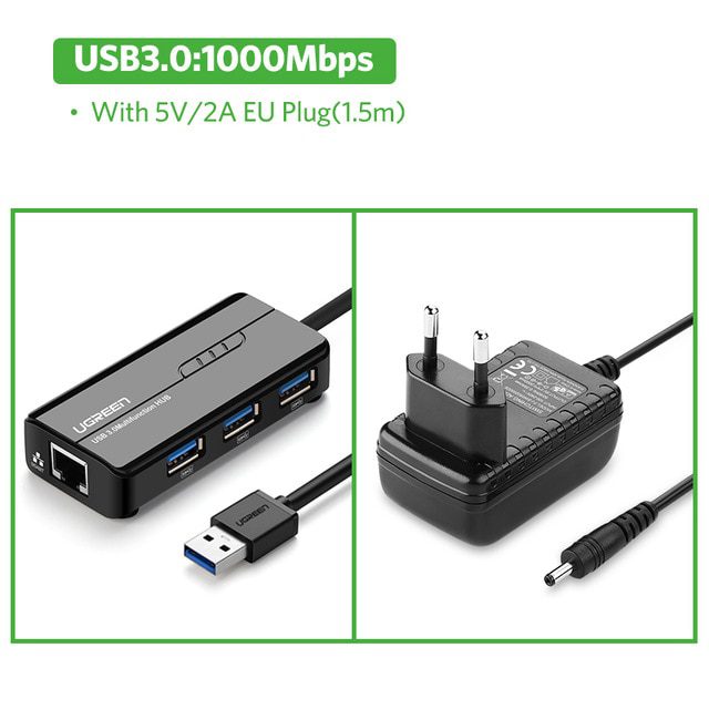 USB 3.0 With EU Plug