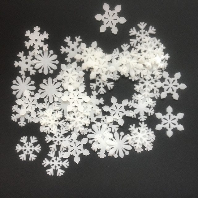 3cm white 50pcs