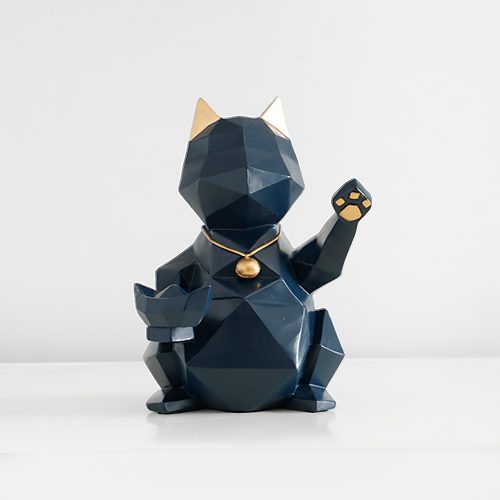 Blue Cat figurine -S