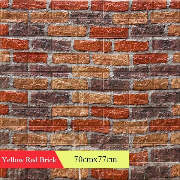 Yellow Red Brick