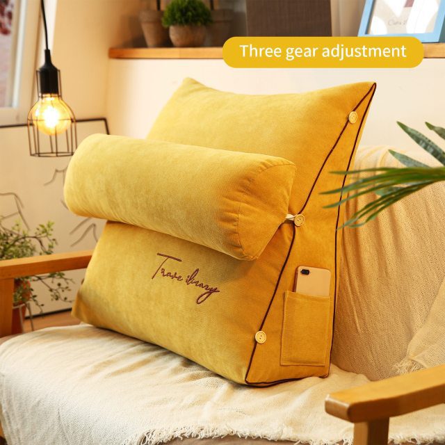 Yellow cushion