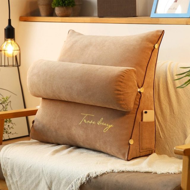 Khaki cushion