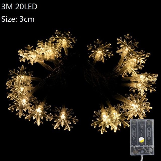 3m Yellow Snowflake