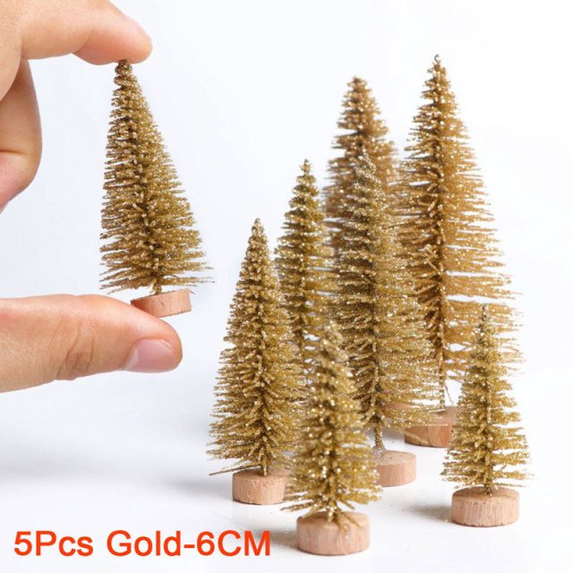 5Pcs Gold-6CM