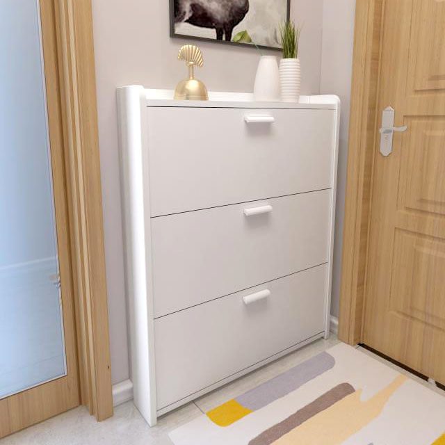 White shoe cabinet