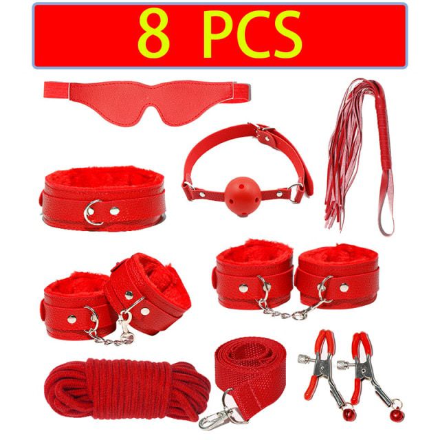 8 PCS Red